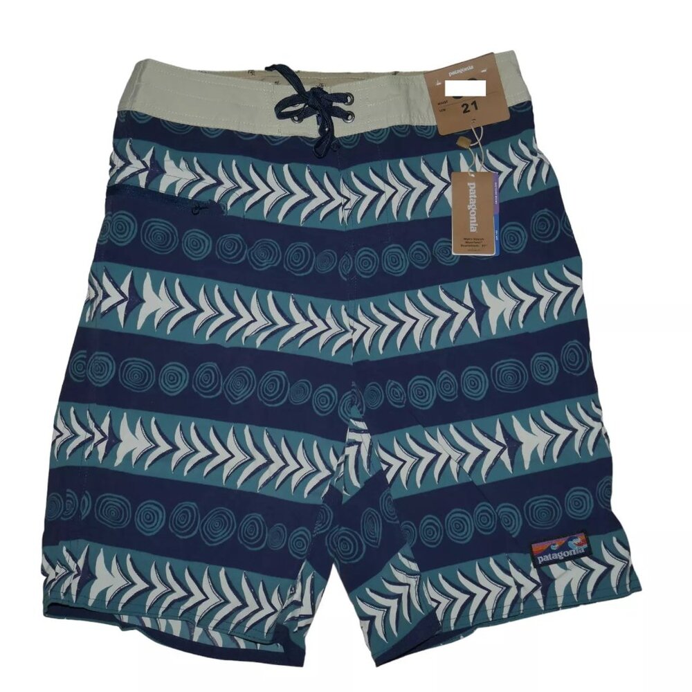 Patagonia Stretch Wavefarer 21" Board Shorts Quick Drying DWR UPF50 Sizes 28 30